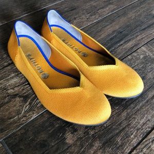 Rothy’s yellow women’s 11.5 flats